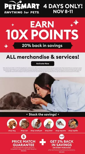 Petsmart catalogue in Saint-Louis-de-Kent | Petsmart Weekly ad | 2025-11-08T00:00:00.000Z - 2025-11-11T00:00:00.000Z