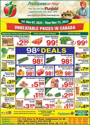 Fruiticana catalogue in Nanaimo | Save now with our deals | 2025-11-07T00:00:00.000Z - 2025-11-13T00:00:00.000Z