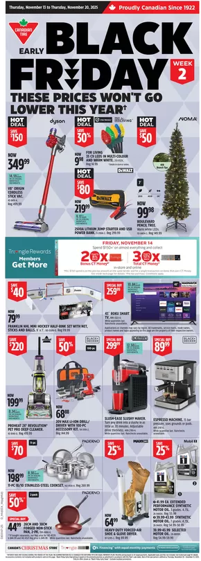 Canadian Tire catalogue in Victoriaville | New offers to discover | 2025-11-13T00:00:00.000Z - 2025-11-20T00:00:00.000Z