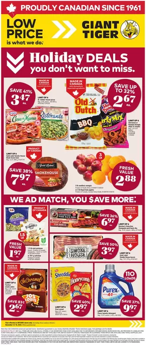 Giant Tiger catalogue in Ottawa | Our best deals for you | 2025-11-12T00:00:00.000Z - 2025-11-18T00:00:00.000Z