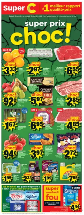 Super C catalogue in Ottawa | Exclusive deals for our customers | 2025-11-13T00:00:00.000Z - 2025-11-19T00:00:00.000Z