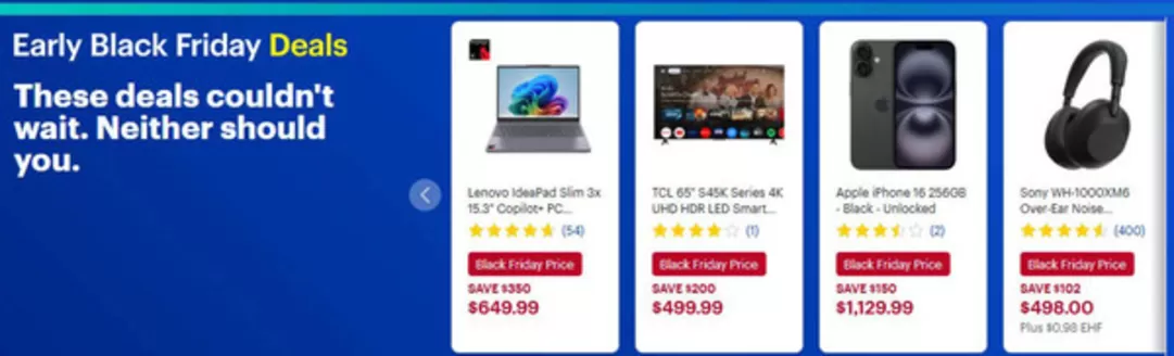 Best Buy catalogue in Victoria BC | Early black friday deals  | 2025-11-11T00:00:00.000Z - 2025-11-25T00:00:00.000Z