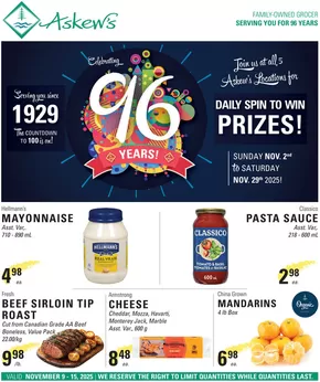 Askews Foods catalogue in Ottawa | Grocery everything you need | 2025-11-11T00:00:00.000Z - 2025-11-15T00:00:00.000Z