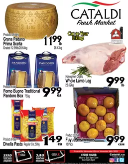 Cataldi catalogue in Toronto | Top deals for all customers | 2025-11-12T00:00:00.000Z - 2025-11-18T00:00:00.000Z