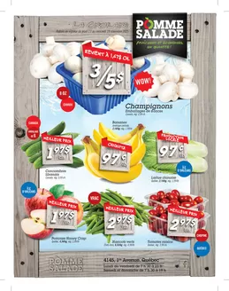 Pomme Salade catalogue in Courtenay | Our best offers for you | 2025-11-13T00:00:00.000Z - 2025-11-19T00:00:00.000Z