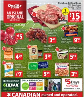 Quality Foods catalogue in Courtenay | Weekly flyer  | 2025-11-13T00:00:00.000Z - 2025-11-19T00:00:00.000Z