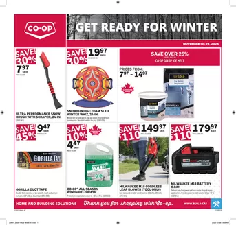 Co-op Home Centre catalogue in Okotoks | Get Ready for Winter | 2025-11-13T00:00:00.000Z - 2025-11-19T00:00:00.000Z