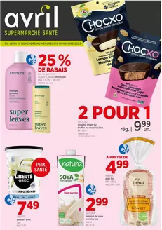 Avril catalogue in St. Catharines | 25 % de rabais  | 2025-11-14T00:00:00.000Z - 2025-11-19T00:00:00.000Z