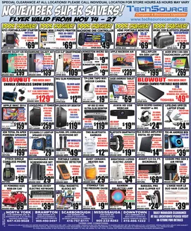 TechSource catalogue in Hamilton | TechSource, flyer | 2025-11-14T00:00:00.000Z - 2025-11-27T00:00:00.000Z