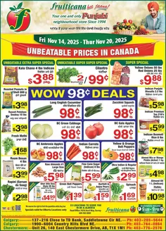 Fruiticana catalogue in Gatineau | Offers for bargain hunters | 2025-11-14T00:00:00.000Z - 2025-11-20T00:00:00.000Z