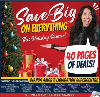 Bianca Amor catalogue | Save big on everything  | 2025-11-17T00:00:00.000Z - 2025-12-24T00:00:00.000Z