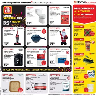 Home Hardware catalogue in Saint John | Our best offers for you | 2025-11-20T00:00:00.000Z - 2025-11-26T00:00:00.000Z