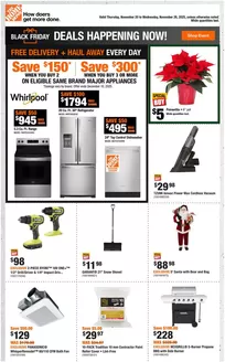 Home Depot catalogue in Lloydminster | Current bargains and offers | 2025-11-20T00:00:00.000Z - 2025-11-26T00:00:00.000Z