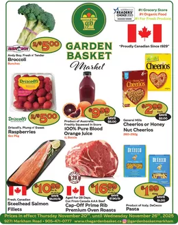The Garden Basket catalogue in Ottawa | Weekly flyer  | 2025-11-20T00:00:00.000Z - 2025-11-26T00:00:00.000Z