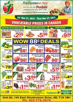 Fruiticana catalogue in St. John's | Our best deals for you | 2025-11-21T00:00:00.000Z - 2025-11-27T00:00:00.000Z