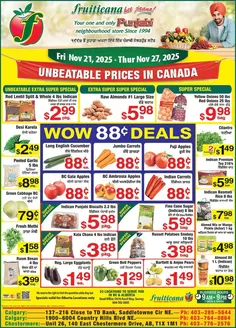 Fruiticana catalogue in St. John's | Top offers for smart savers | 2025-11-21T00:00:00.000Z - 2025-11-27T00:00:00.000Z