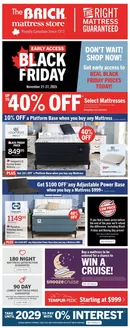 The Brick catalogue in Regina | Brick Mattress Store | 2025-11-21T00:00:00.000Z - 2025-11-27T00:00:00.000Z