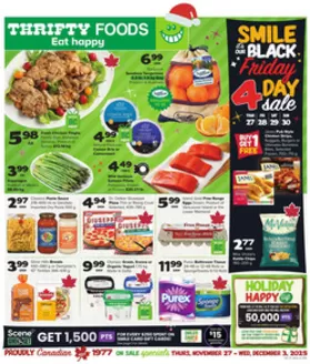 Thrifty Foods catalogue in Ottawa | Great offer for bargain hunters | 2025-11-27T00:00:00.000Z - 2025-12-03T00:00:00.000Z