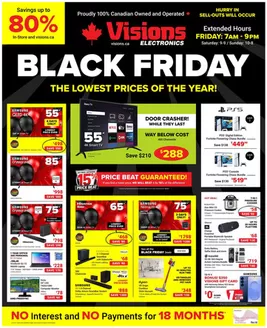 Visions Electronics catalogue in Baie-Comeau | Discover attractive offers | 2025-11-28T00:00:00.000Z - 2025-12-04T00:00:00.000Z
