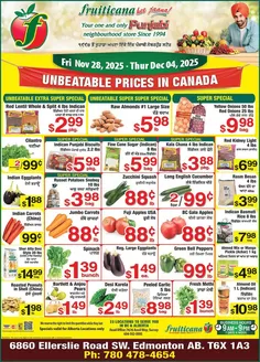 Fruiticana catalogue in Hamilton | Current deals and offers | 2025-11-28T00:00:00.000Z - 2025-12-04T00:00:00.000Z