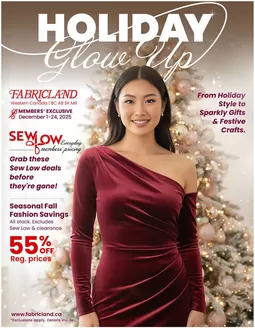 Fabricland catalogue in Saint John | West Flyer | 2025-12-01T00:00:00.000Z - 2025-12-24T00:00:00.000Z