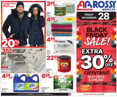 Rossy catalogue in Ottawa | Weekly Ad | 2025-11-27T00:00:00.000Z - 2025-12-03T00:00:00.000Z