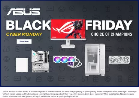 Canada Computers catalogue in Russell ON | Black friday  | 2025-12-02T00:00:00.000Z - 2025-12-04T00:00:00.000Z