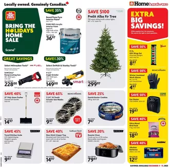 Home Hardware catalogue in Russell | Exclusive deals for our customers | 2025-12-04T00:00:00.000Z - 2025-12-17T00:00:00.000Z