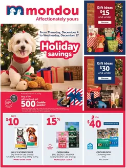 Mondou catalogue in Mississippi Mills | Flyer | 2025-12-04T00:00:00.000Z - 2025-12-17T00:00:00.000Z