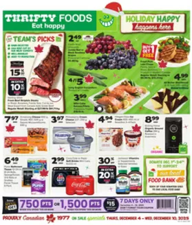 Thrifty Foods catalogue in Mississippi Mills | Discover attractive offers | 2025-12-04T00:00:00.000Z - 2025-12-10T00:00:00.000Z