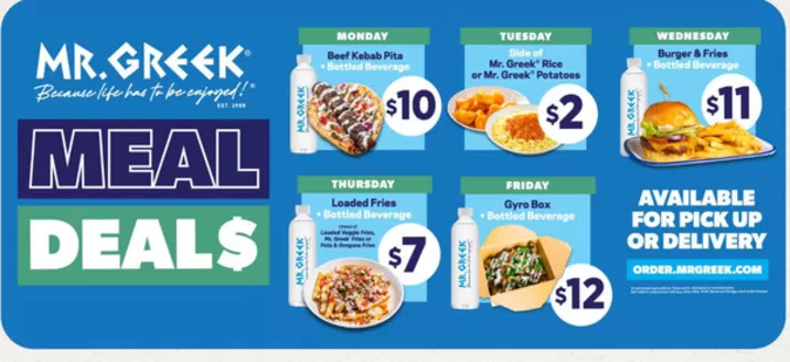 Mr Greek catalogue in Hamilton | Meal deals  | 2025-12-04T00:00:00.000Z - 2025-12-18T00:00:00.000Z