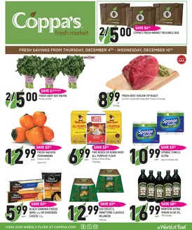 Coppa's catalogue in Mississauga | Weekly flyer | 2025-12-04T00:00:00.000Z - 2025-12-10T00:00:00.000Z
