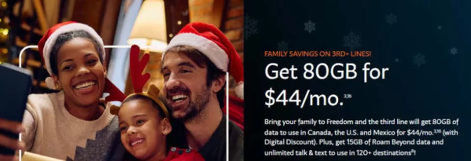 Freedom Mobile catalogue in Pembroke | Family savings  | 2025-12-04T00:00:00.000Z - 2025-12-18T00:00:00.000Z