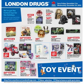 London Drugs catalogue in Redvers | Our best bargains | 2025-12-05T00:00:00.000Z - 2025-12-24T00:00:00.000Z