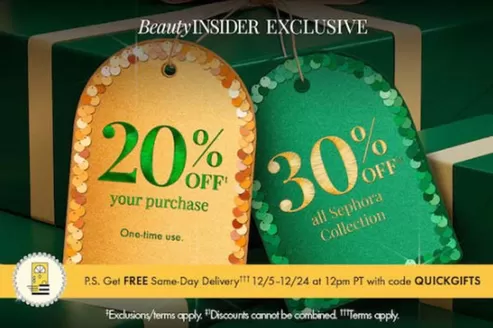 Sephora catalogue in Redvers | 30% off  | 2025-12-05T00:00:00.000Z - 2025-12-19T00:00:00.000Z