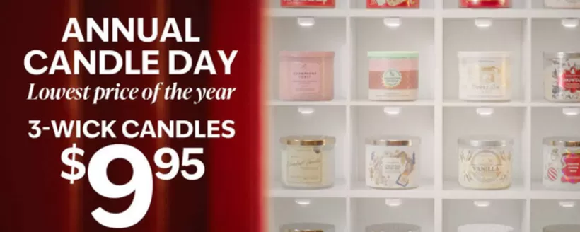 Bath & Body Works catalogue in Redvers | Annual candle day  | 2025-12-05T00:00:00.000Z - 2025-12-21T00:00:00.000Z