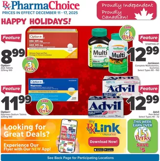PharmaChoice catalogue in Mississauga | PharmaChoice Weekly ad | 2025-12-11T00:00:00.000Z - 2025-12-17T00:00:00.000Z