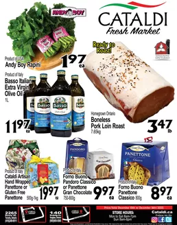 Cataldi catalogue in Clarence-Rockland ON | Current special promotions | 2025-12-10T00:00:00.000Z - 2025-12-16T00:00:00.000Z