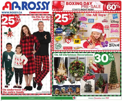 Rossy catalogue in Carignan | Current deals and offers | 2025-12-11T00:00:00.000Z - 2025-12-17T00:00:00.000Z