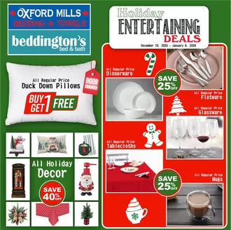 Beddington's catalogue in Victoria BC | Holiday entertaining deals | 2025-12-10T00:00:00.000Z - 2026-01-06T00:00:00.000Z