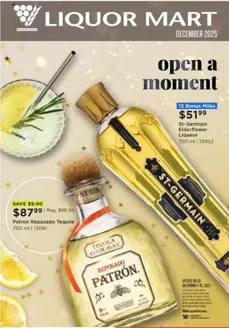 Liquor Mart catalogue in Nanaimo | Open a moment | 2025-12-12T00:00:00.000Z - 2025-12-31T00:00:00.000Z