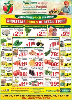 Fruiticana catalogue in Buffalo Narrows SK | New offers to discover | 2025-12-12T00:00:00.000Z - 2025-12-17T00:00:00.000Z