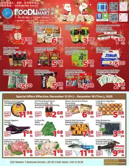 Foody Mart catalogue in Saint-Lambert | Weekly special | 2025-12-16T00:00:00.000Z - 2025-12-18T00:00:00.000Z