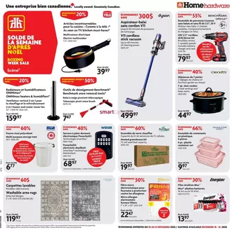 Home Hardware catalogue in Abbotsford | Current bargains and offers | 2025-12-18T00:00:00.000Z - 2025-12-31T00:00:00.000Z