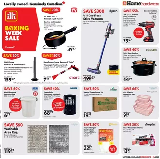 Home Hardware catalogue in Abbotsford | Offers for bargain hunters | 2025-12-18T00:00:00.000Z - 2025-12-31T00:00:00.000Z