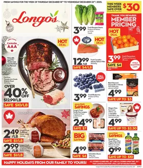 Longo's catalogue in Mont-Saint-Hilaire | Top offers for smart savers | 2025-12-18T00:00:00.000Z - 2025-12-24T00:00:00.000Z
