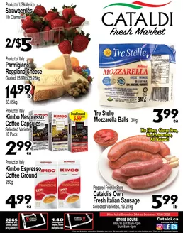 Cataldi catalogue in Buckingham | Exclusive bargains | 2025-12-24T00:00:00.000Z - 2025-12-30T00:00:00.000Z