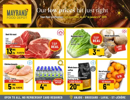 Mayrand catalogue in Brampton | Mayrand flyer | 2025-12-24T00:00:00.000Z - 2026-01-06T00:00:00.000Z