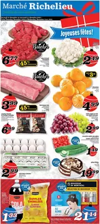Marché Richelieu catalogue in Saint-Hyacinthe | Joyeuses fêtes! | 2025-12-26T00:00:00.000Z - 2025-12-31T00:00:00.000Z