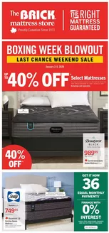 The Brick catalogue in Surrey | Brick Mattress Store | 2025-12-30T00:00:00.000Z - 2026-01-12T00:00:00.000Z